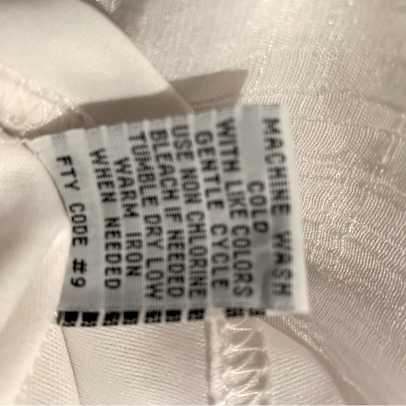 J.Gee white Prairie Dress, Slit Sleeve, lace, Size Medium - Picture 9 of 9